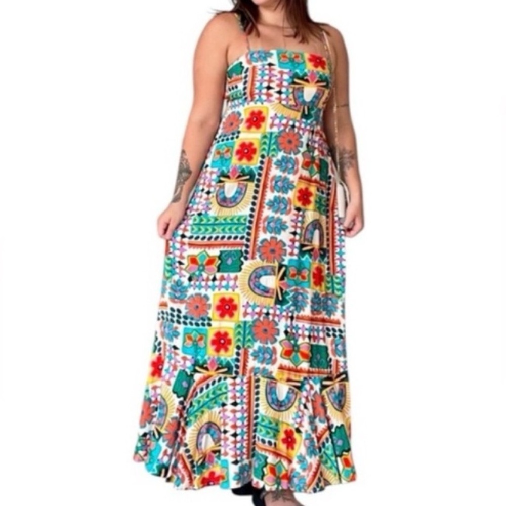 PAPER HEART Floral Maxi Dress